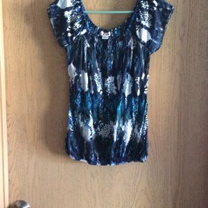 NWOT Dressy Self Esteem Blouse